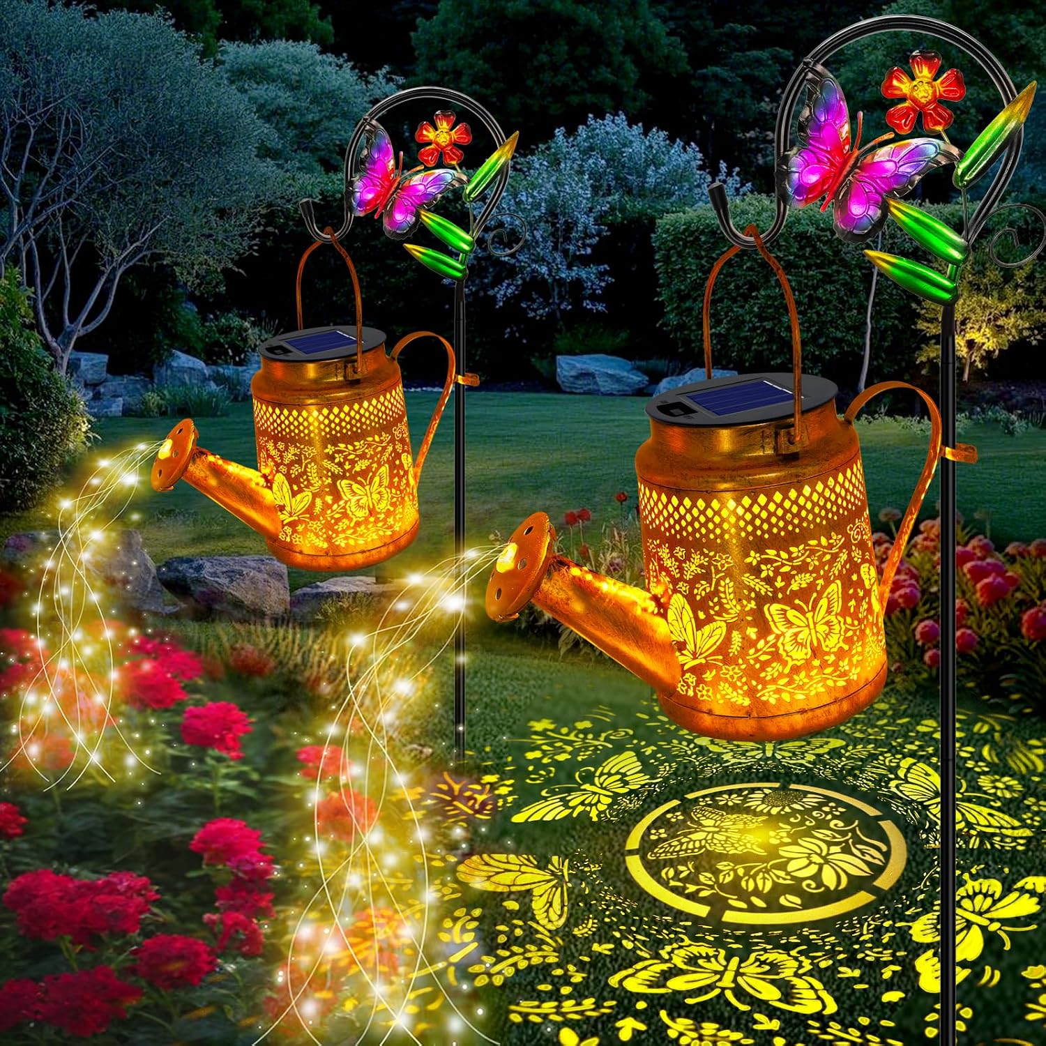 Decor Lighting Pack - 2'li Paket Büyük Güneş Enerjili Kelebek