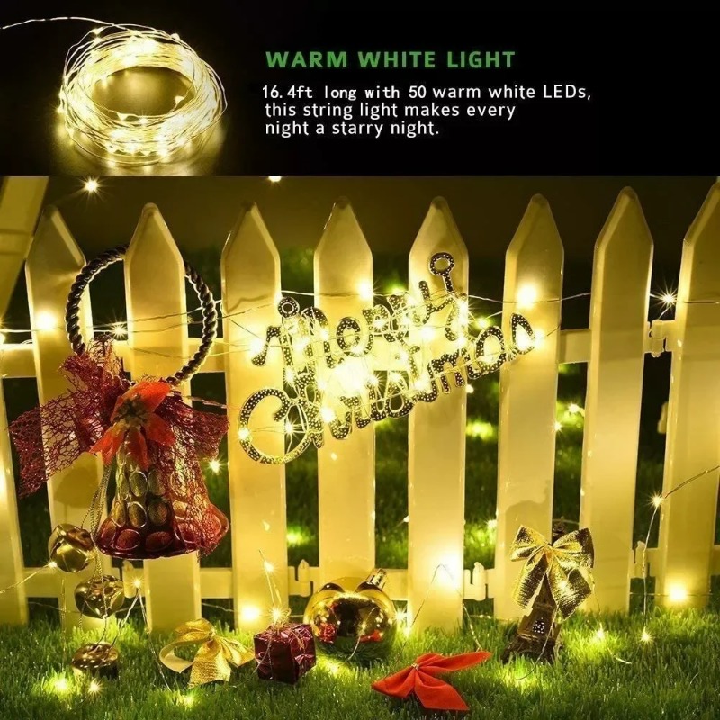 Outdoor Lighting Wedding Decor - 1 adet Dış Mekan Güneş Enerjili