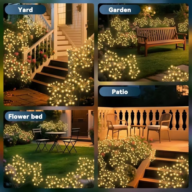 2 adet güneş enerjili bahçe la - Outdoor Lighting Wedding Decor incelemesi ve fiyatı