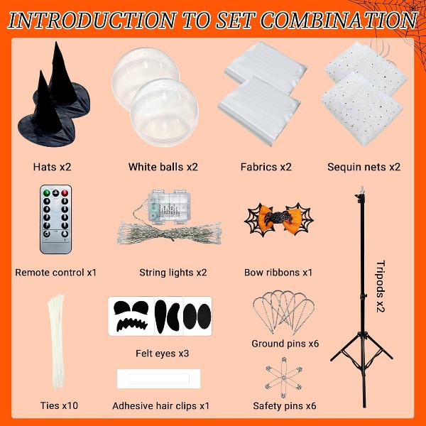 2 Paket Cadılar Bayramı Dekora - Decor Lighting Pack incelemesi ve fiyatı