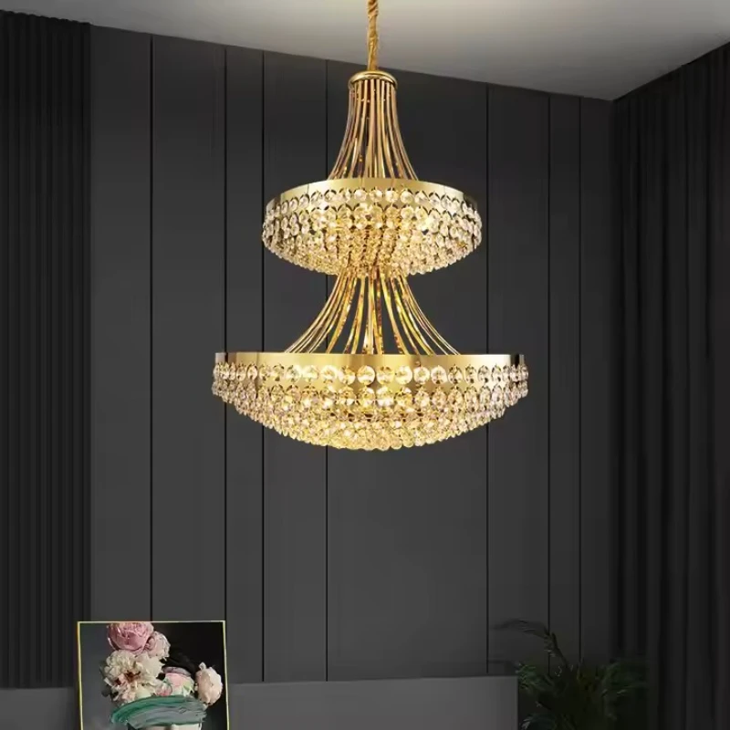 Lüks Altın Yuvarlak Kristal Av - Decor Lighting Sales incelemesi ve fiyatı
