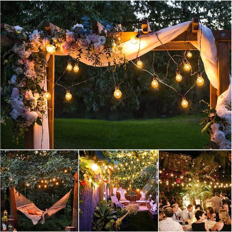 LED Dış Mekan Işık Zinciri 64F - Outdoor Lighting Wedding Decor incelemesi ve fiyatı