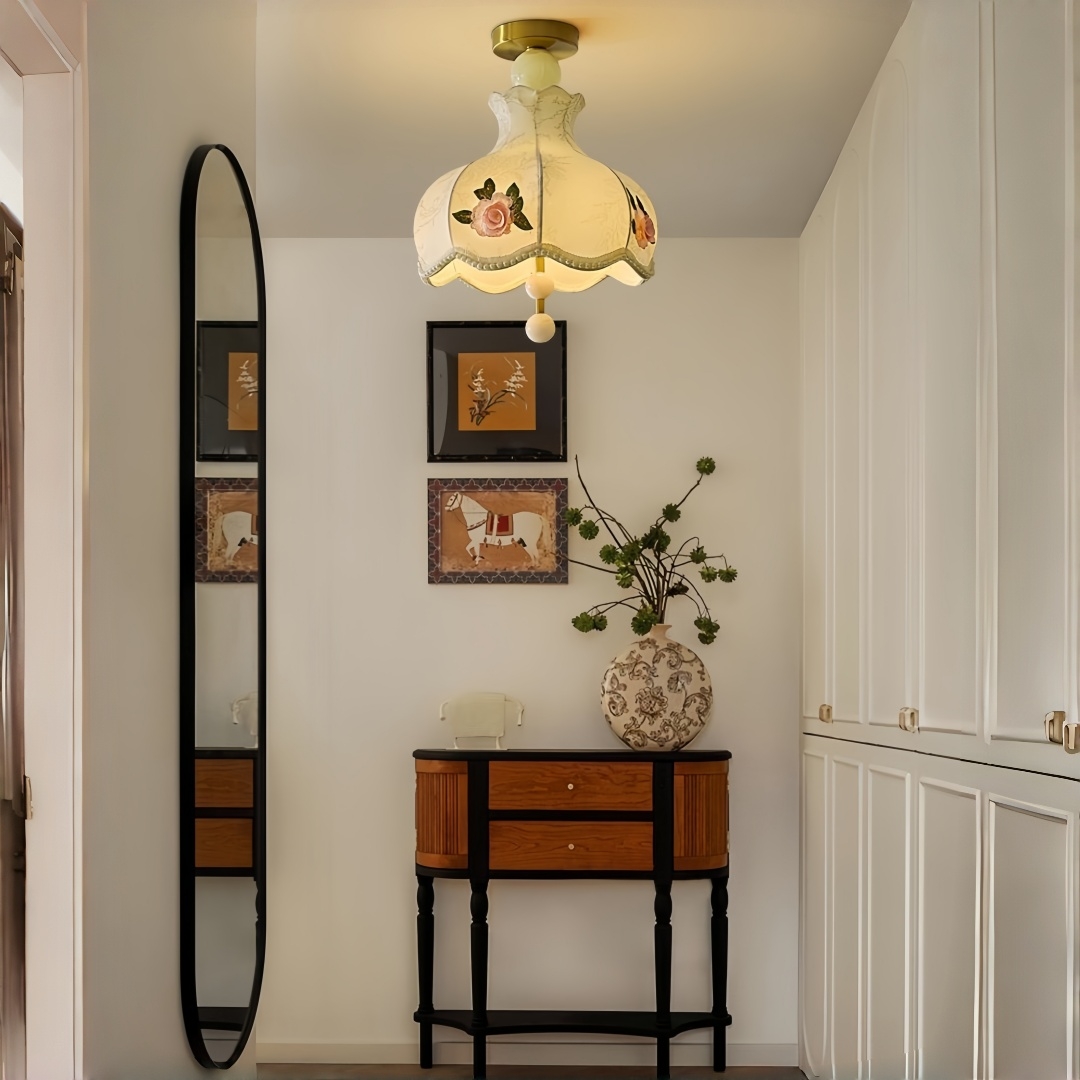 Zarif Gül Avize Romantik Frans - Decor Timeless Lighting incelemesi ve fiyatı