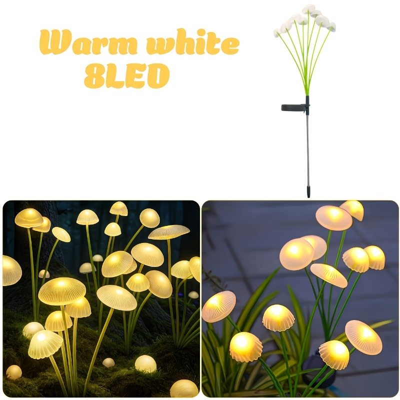 4 Set 8 LED'li Güneş Enerjili  - Outdoor Lighting Wedding Decor incelemesi ve fiyatı